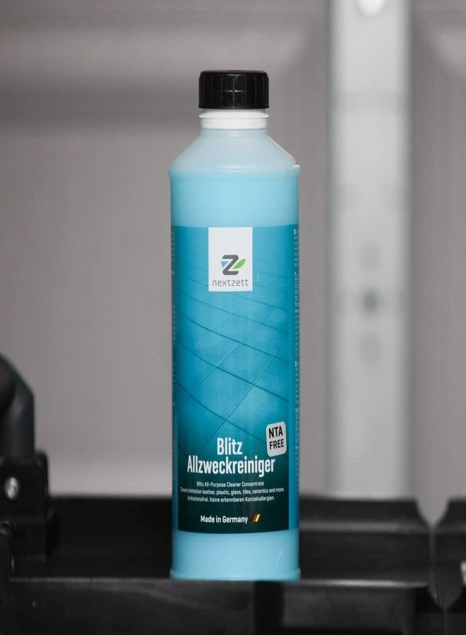 nextzett Blitz All Purpose Cleaner – Versatile pH-Balanced Cleaner for Upholstery, Leather, Rubber Mats & Light Engine Cleaning – Safe, Low-Foam Formula – 16.9 fl oz - Image 2
